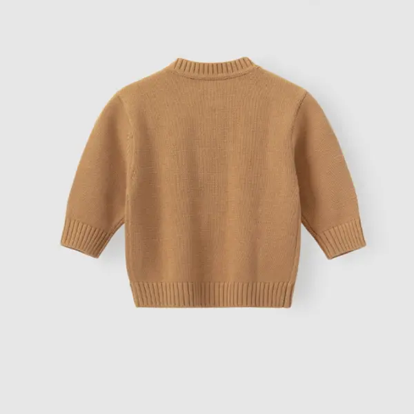 Strickjacke aus Baby-Baumwolle